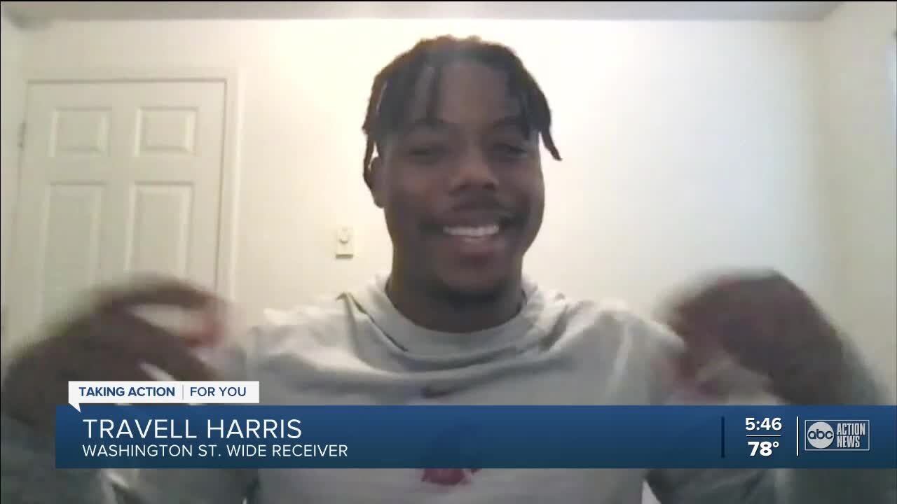 Tampa-native Travell Harris feels right at home in Washington