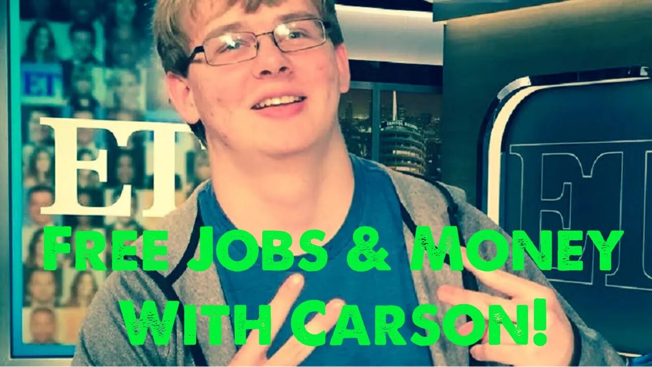 CallMeCarson Giving Jobs & Money!