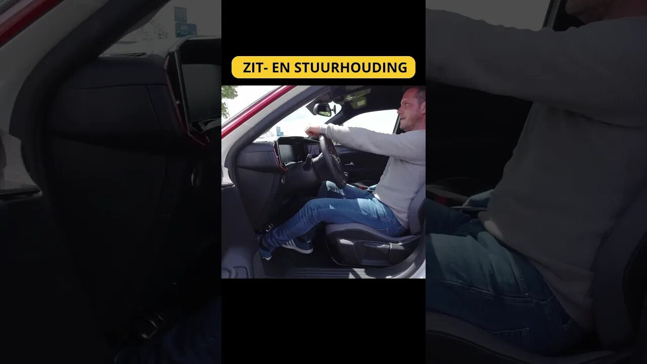 Zithouding instellen #lerenrijden #rijles #beginner