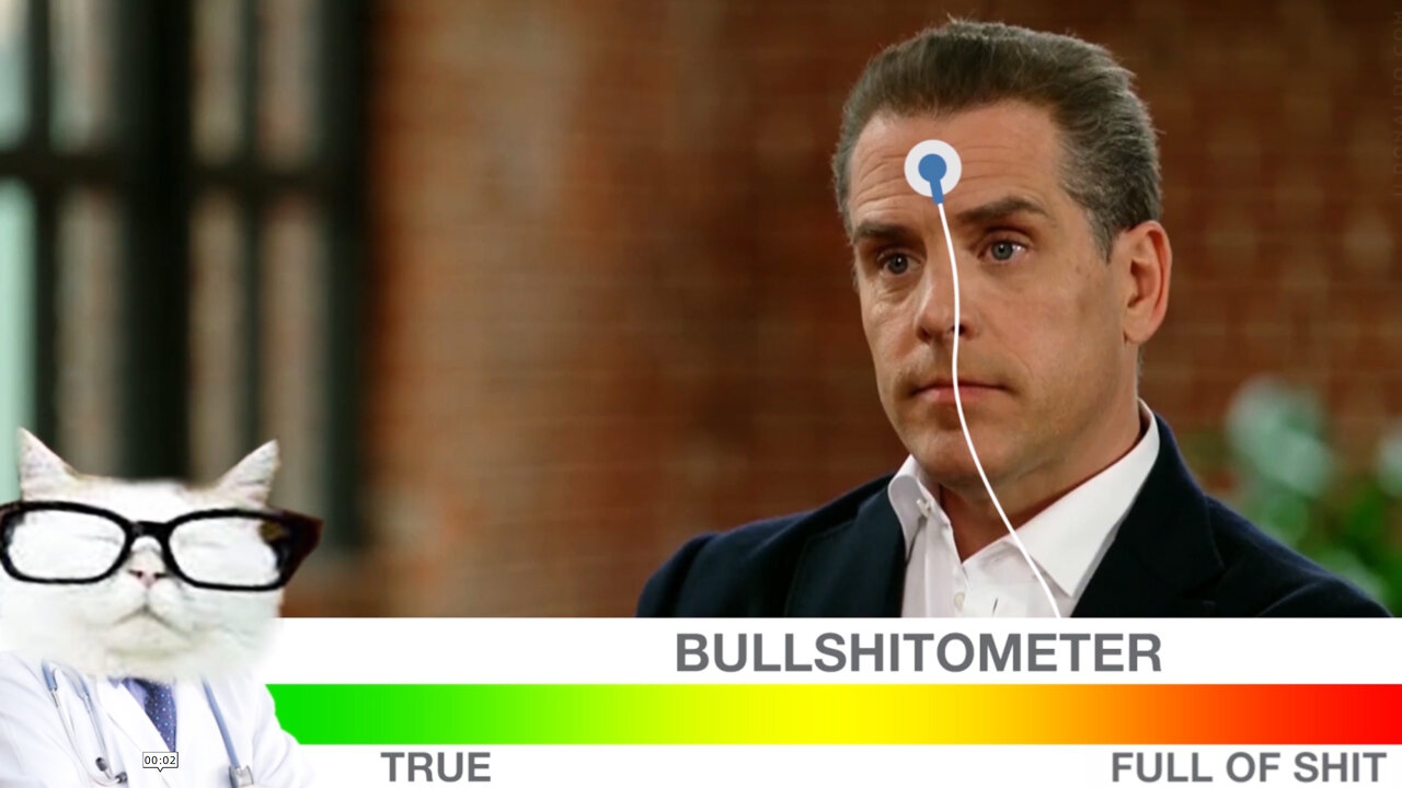 THE BULLSHITOMETER NEVER LIES!!!🤣🤣🤣