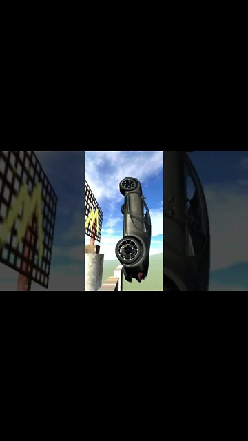 Car Stunt Bugatti Chiron🤒🥵 #indian Bike Simulator 3D #gameplay #viralvideo #shorts #car #trending