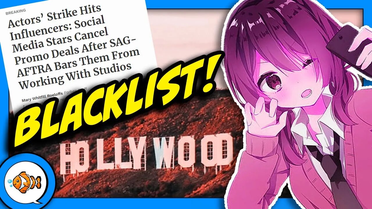 Hollywood Unions BLACKLIST YouTube and TikTok Influencers Over the Strike?!