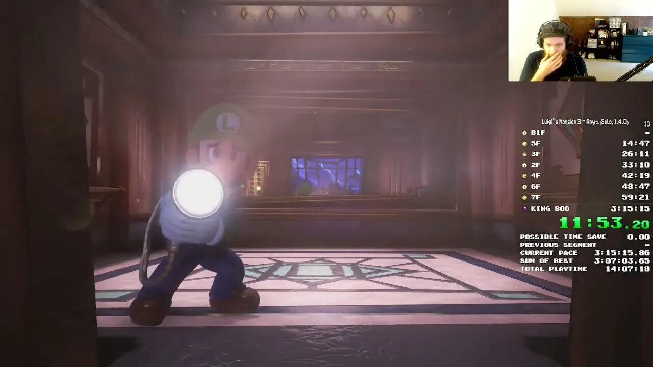 Luigi's Mansion 3 any% speedrun - 3:11:27
