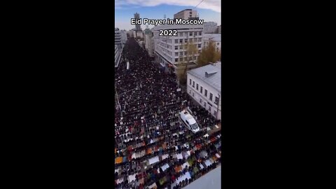 Eid Prayer in Moscow 2022