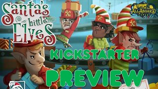 Santa's Little Elves (TGG Games) Kickstarter Preview!