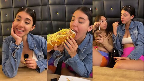 I had never eaten one of this SIZE before😱👇🏻-Cami Valencia