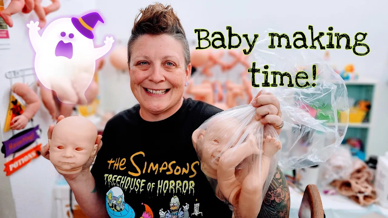 nlovewithreborns2011 is live! Let's Make a Baby - How To Paint a Reborn Baby Doll - First Layer