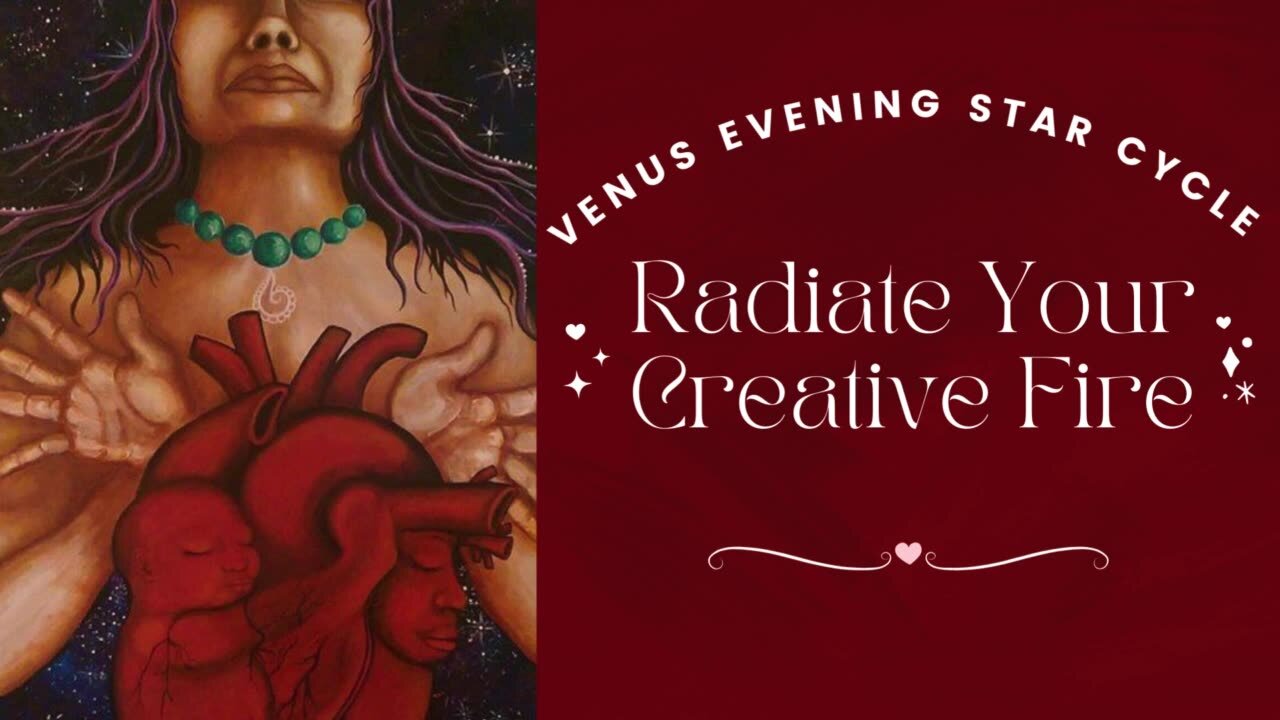 Venus Rises: Radiate Your Creative Fire