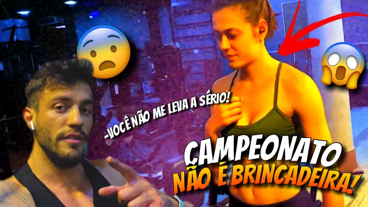 TRETAMOS FEIO NA ACADEMIA POR CAUSA DO CAMPEONATO