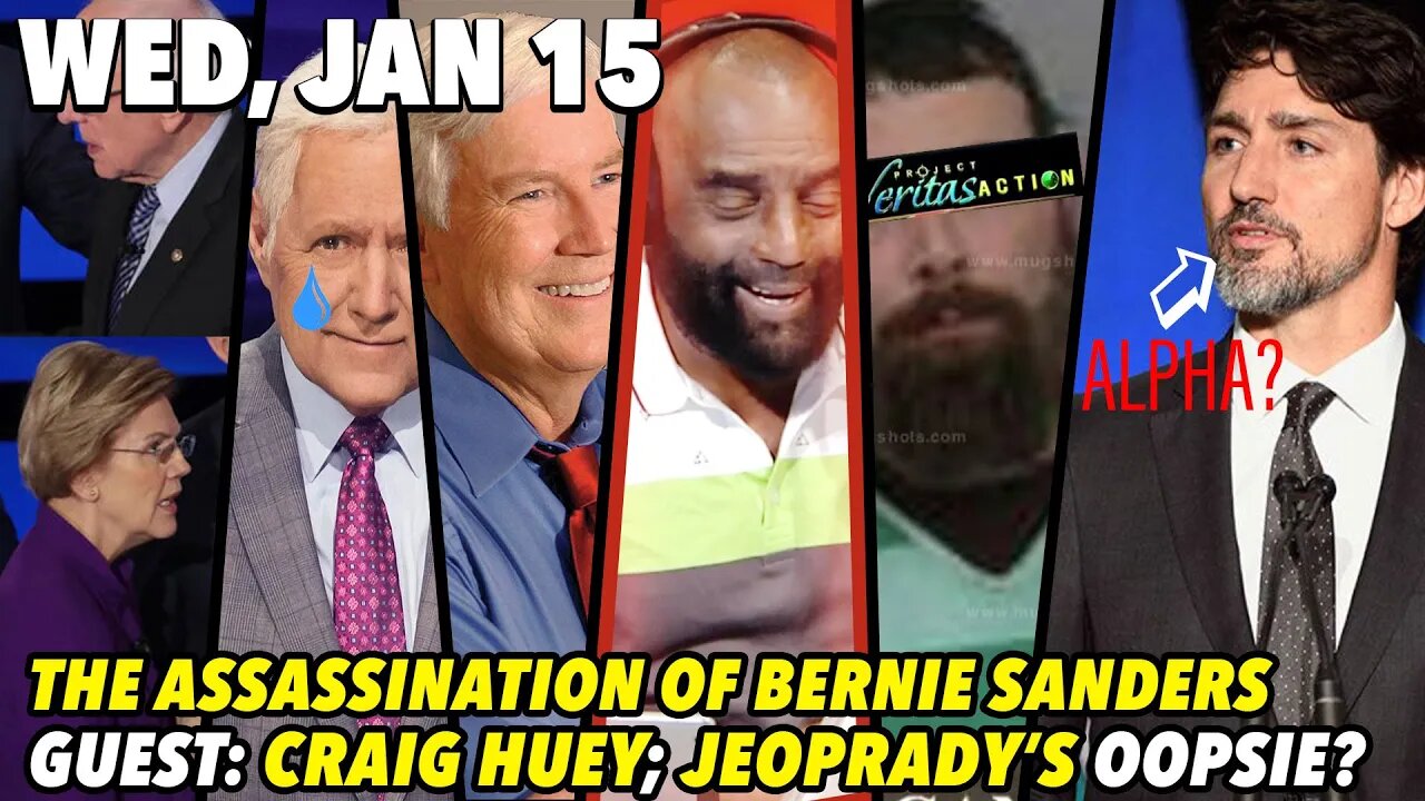 Wed, Jan 15: Domineering Markle; The Sanders Take Down; GUEST: Craig Huey