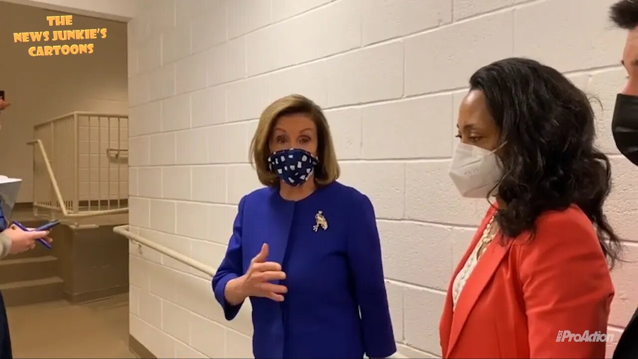 Pelosi casts doubt on DNI and FBI election reports.