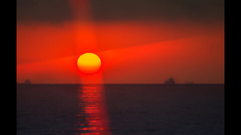 SunrisetimeontheRedSeainEgypt