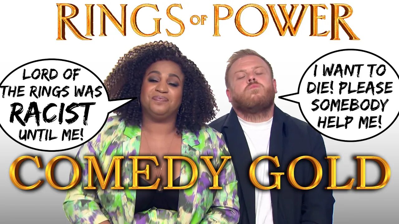 Rings of Power gaslighting interview is COMEDY GOLD!