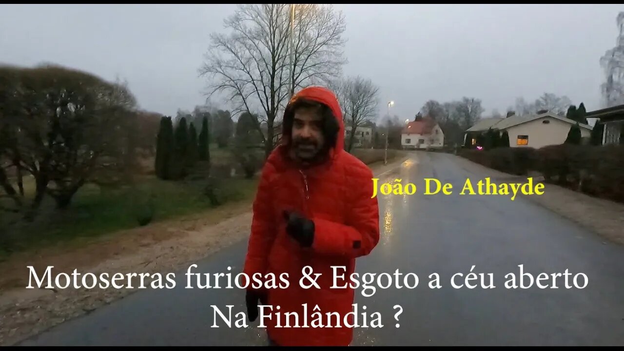 Motosserra furiosa & Esgoto vazando na Finlândia?