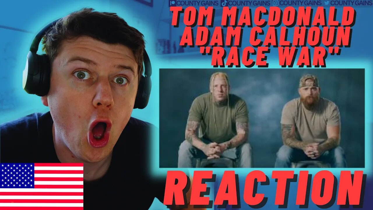 🇺🇸Tom MacDonald & Adam Calhoun - "Race War" - Irish Reaction