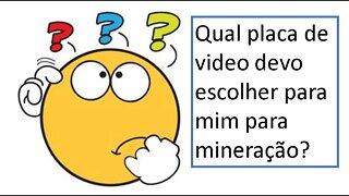 Qual placa de vídeo para minerar? Seria a "Ferrari" das placas ou "Fusca"?