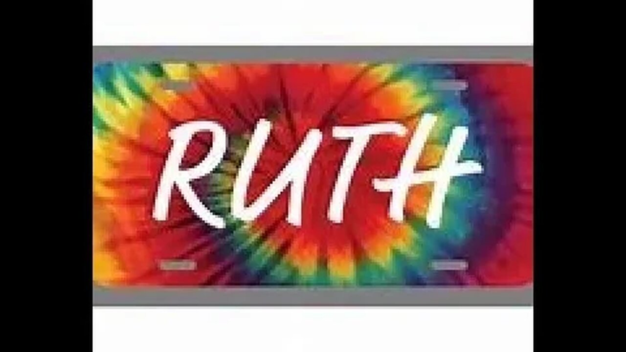 THE BIBLE TALK SHOW PRESENTS #17 RUTH WHAT DOES YOUR NAME MEAN