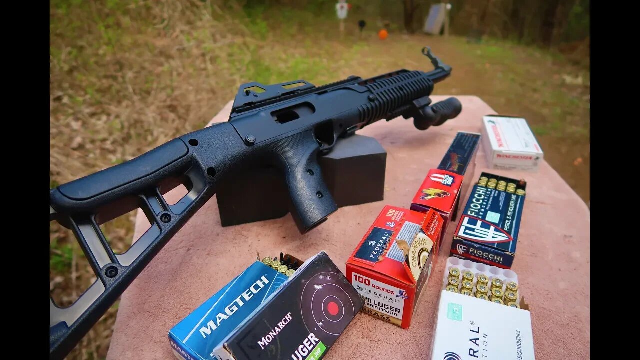 Hi-Point 995 - AMMO TEST