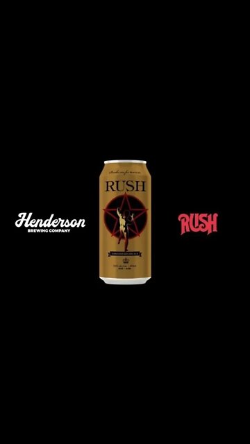 Rush Beer from Henderson Brewing