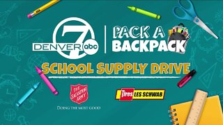 Pack A Backpack // Les Schwab & Denver7