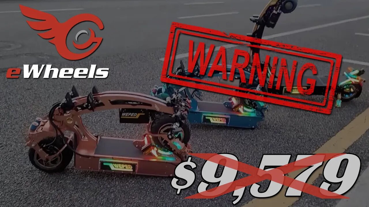 BEWARE: DO NOT Buy from EWheels, 10K in E-Scooters Gone Wrong