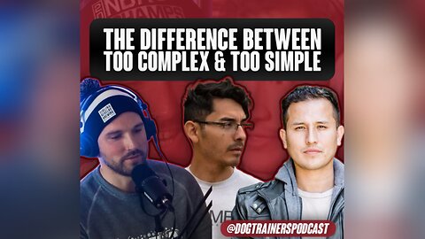 The difference between too complex and too simple