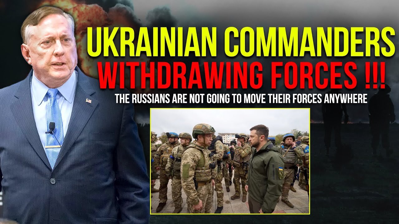 Douglas Macgregor: Ukrainian Commanders Withdraw Forces To Prevent Them From Being Destroyed !!!