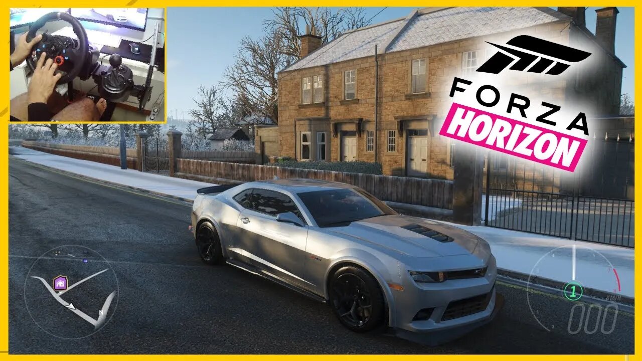 CHEVROLET CAMARO Z28 - Forza Horizon 4 Gameplay / Logitech G29