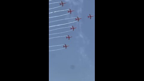 Nariman Point Mumbai.. Fighter Get air show.