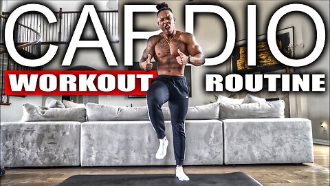 15 Minute, Low Impact Cardio Workout (no equipment)