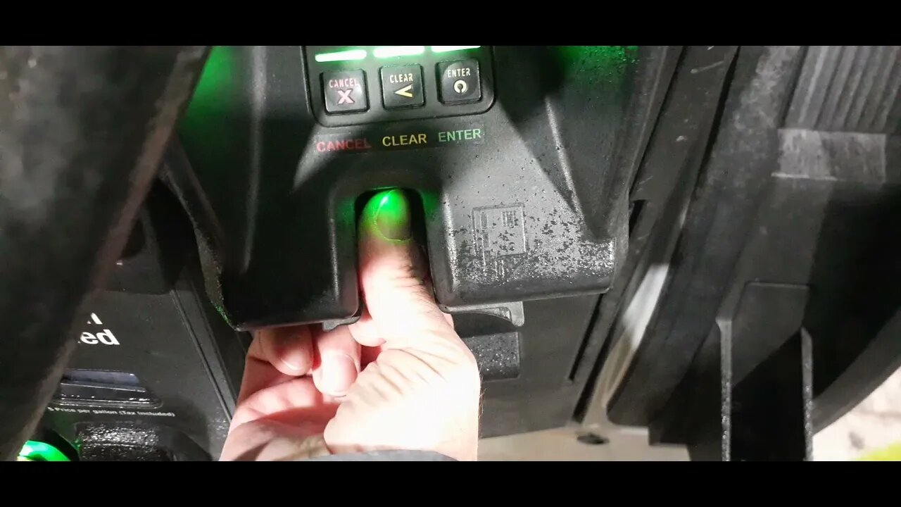 Hand ID READER - New GAS PUMPS? Has IR and UV lights reads hand for sure!!January 8, 2022