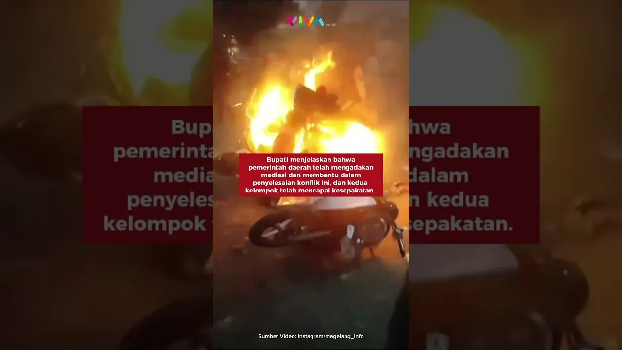 Bentrok Simpatisan PDIP dengan Simpatisan PPP di Magelang #pdiperjuangan #ppp #kampanye #rusuh
