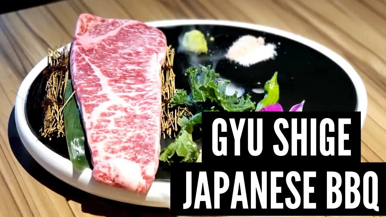 Eating Japanese A5 Wagyu in Fairfax, VA! Gyu Shige Japanese BBQ