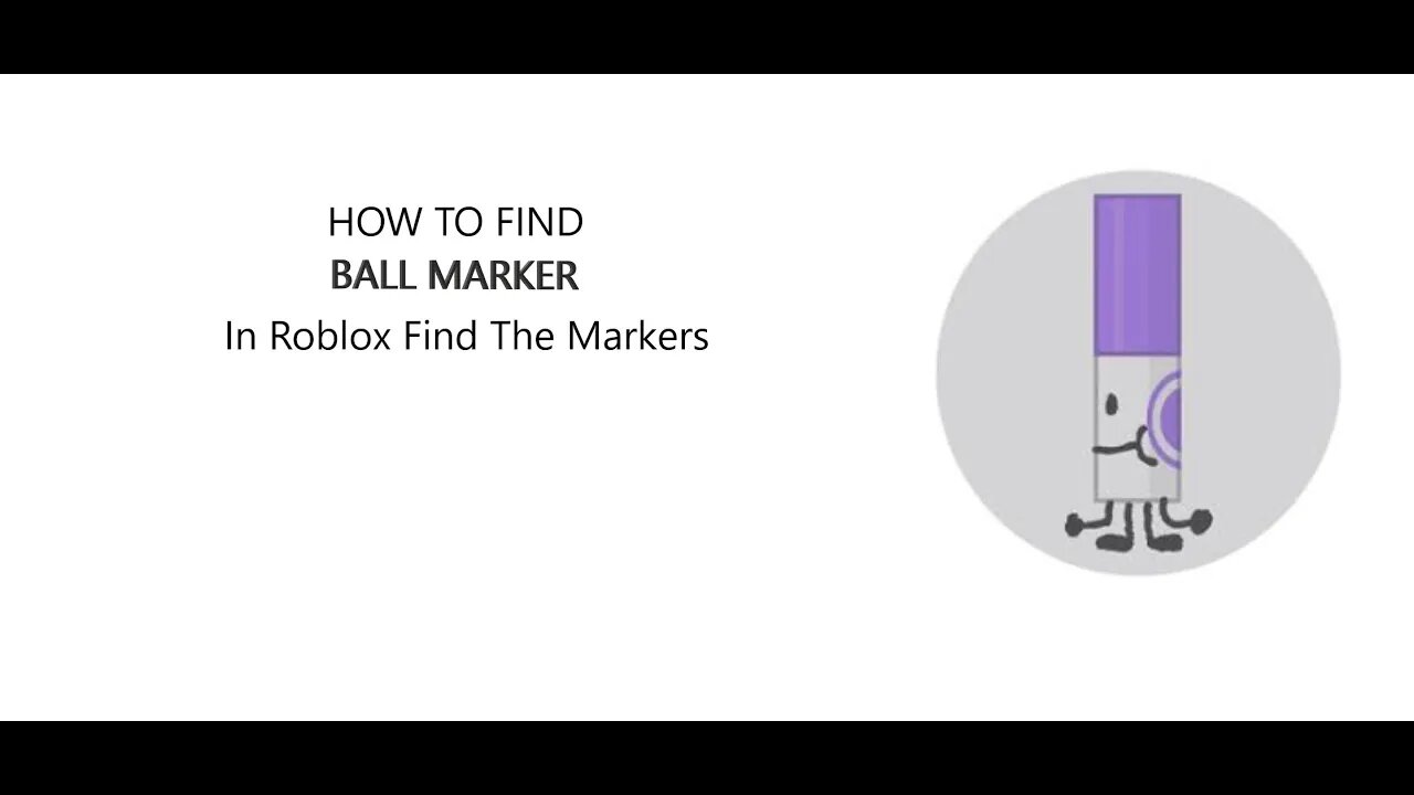 How To Find Ball Marker in Roblox Find the Markers