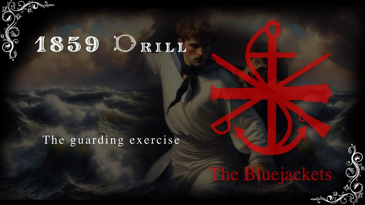 1859 Cutlass drill: the guarding exercise