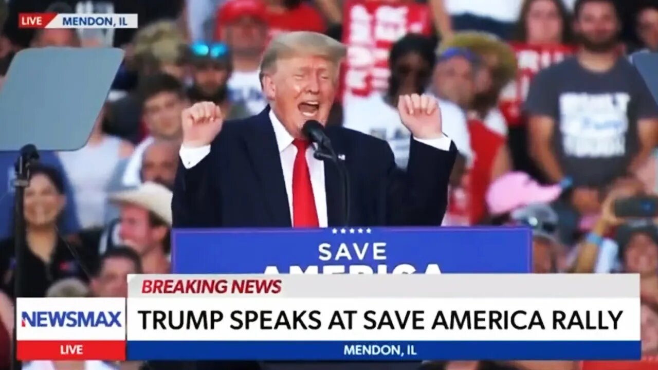 Disoriented Trump Struggles to Speak at Sycophant Rally
