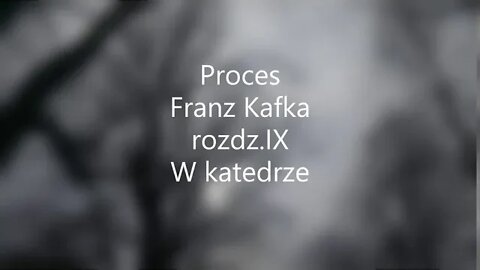 Proces- Franz Kafka rozdz.IX W Katedrze audiobook