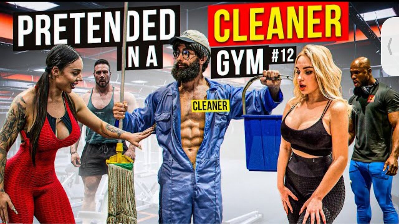 Elite Powerlifter Pretended to be a CLEANER | Anatoly GYM PRANK