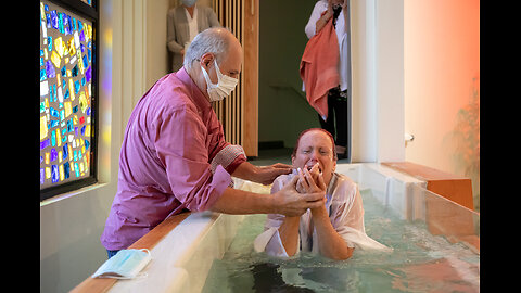 Never too old to be Baptized