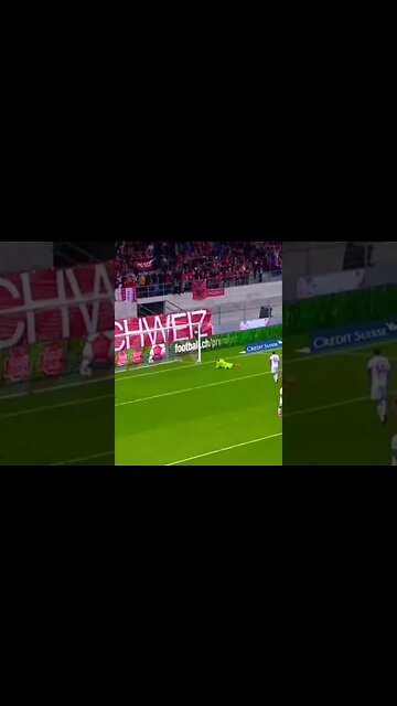 🇨🇭 Ricardo Rodríguez going for power! 😎 #shorts #football #clips #shortsfeed