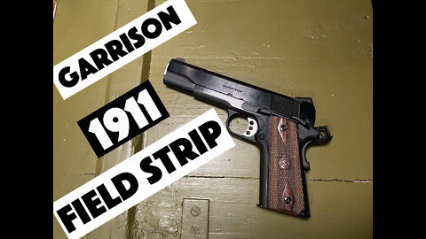 Springfield Armory Garrison Field Strip