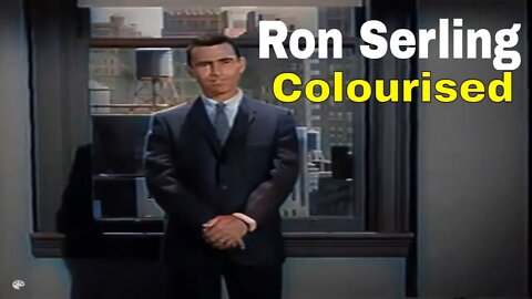[colourised] The Twilight Zone - Ron Serling