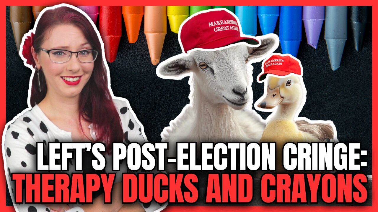 Left's Post-Election Cringe: Therapy Ducks And Coloring Books