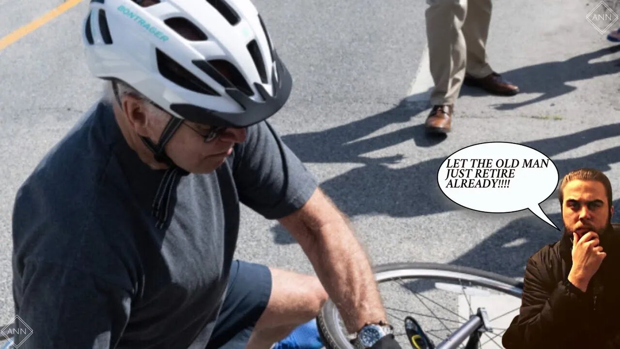 TR Live: Biden fell off his Bike