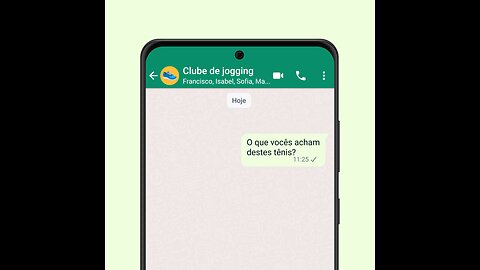*Desfazer a ação “Apagar para mim”*