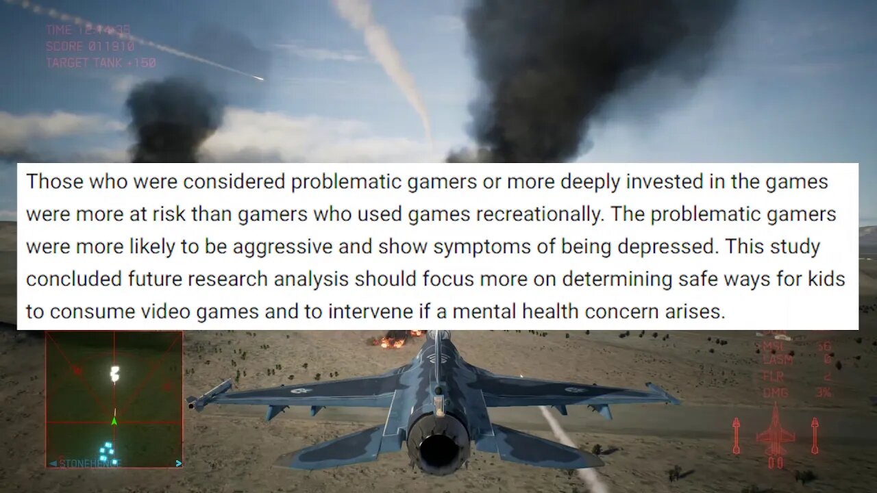 They Finally Quit Blaming Video Games...?