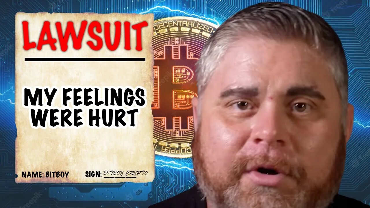 Bitboy Crypto is a YouTube Karen