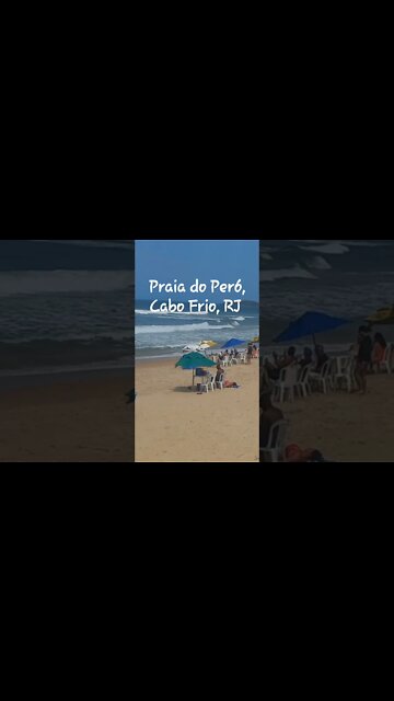 Praia do Peró, Cabo Frio, RJ #shorts #riodejaneiro