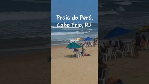 Praia do Peró, Cabo Frio, RJ #shorts #riodejaneiro