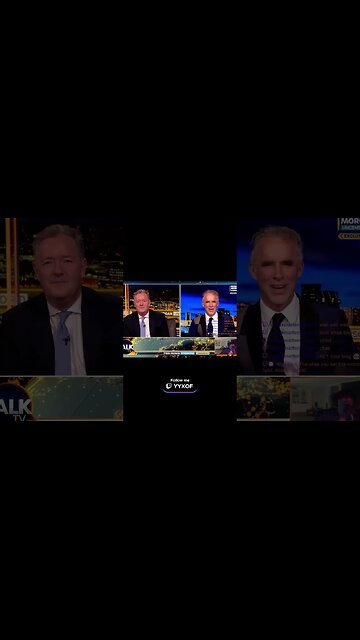 YYXOF finds Piers Morgan VS. Jordan Peterson: OPEN YOUR EYES!!! #yyxof #shorts #jordanpeterson